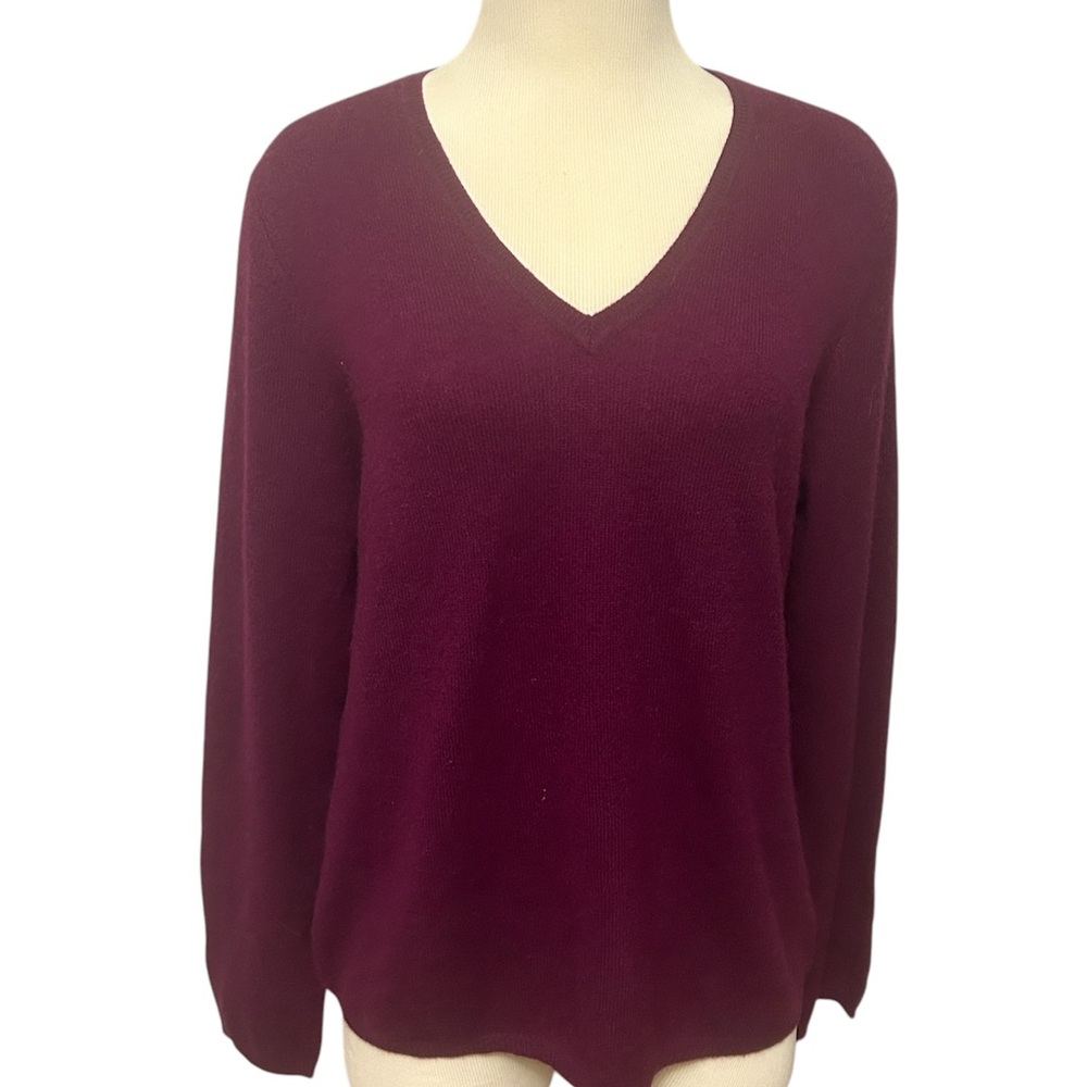 NWOT! Charter Club Cashmere V-Neck Sweater XL